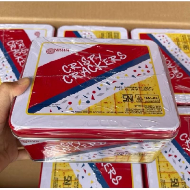 

Nissin Crispy Crackers, kue lebaran