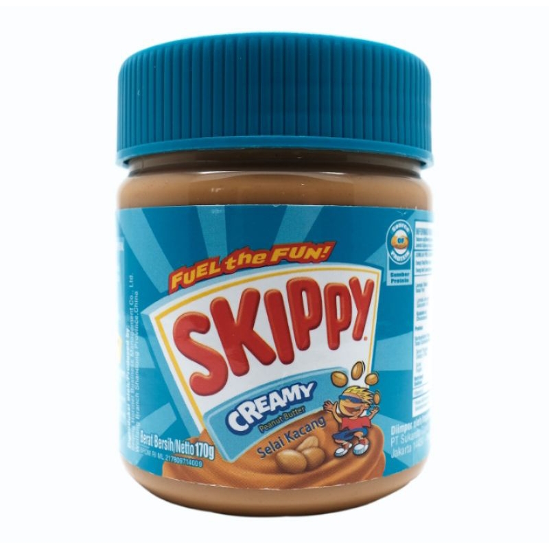 

Skippy selai kacang creamy 170 g