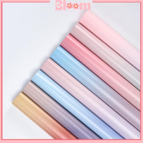 

20 Lembar Flower Wrapping Gradient Color Kertas Buket Gradiasi 2 Warna rainbow Kb6174