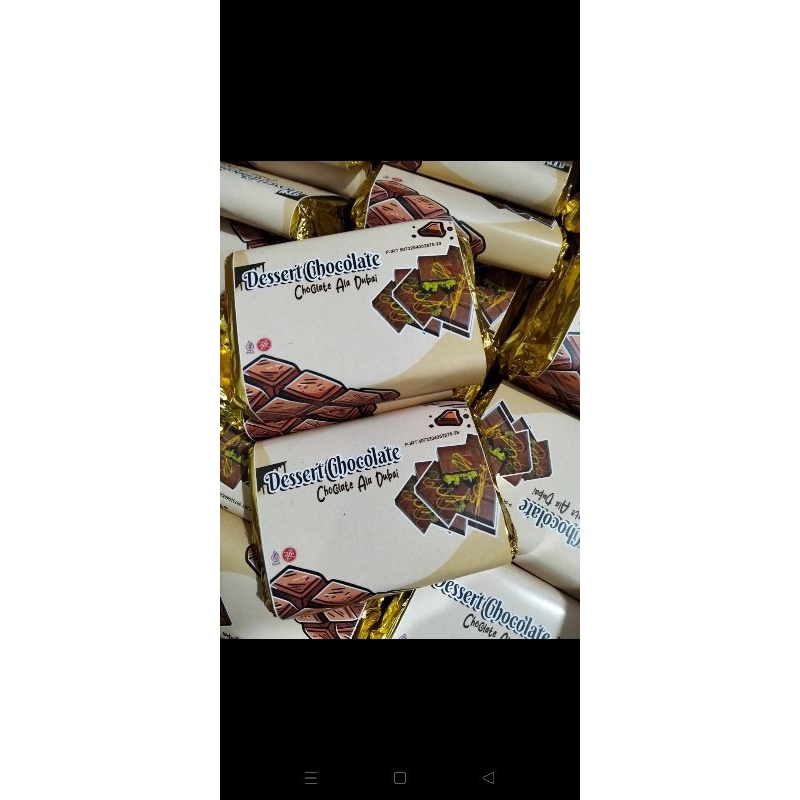 

Coklat dubai kunafe 90gr/coklat dubai mini