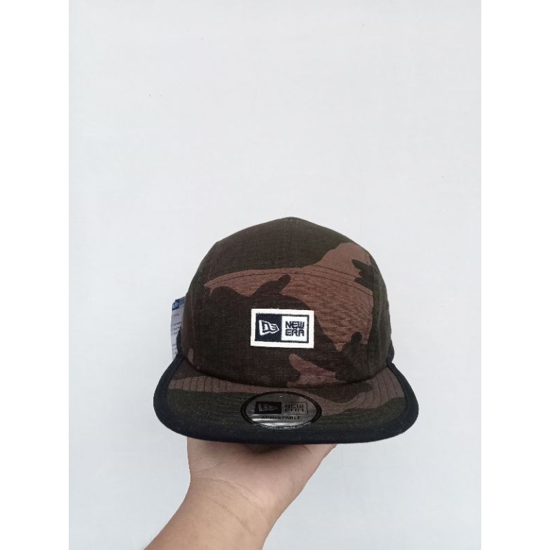 New Era 5 panel camo