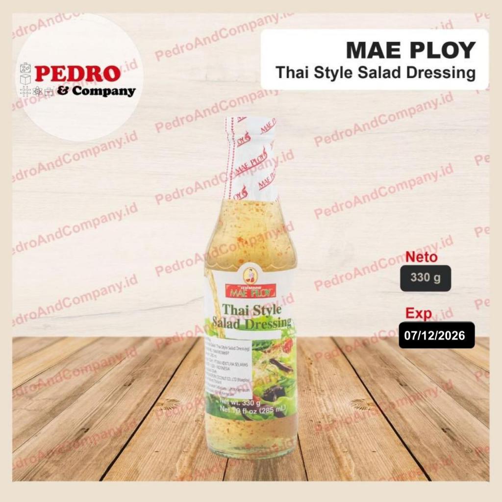 

Mae ploy thai style salad dressing 285 ml - saus salad ala thai