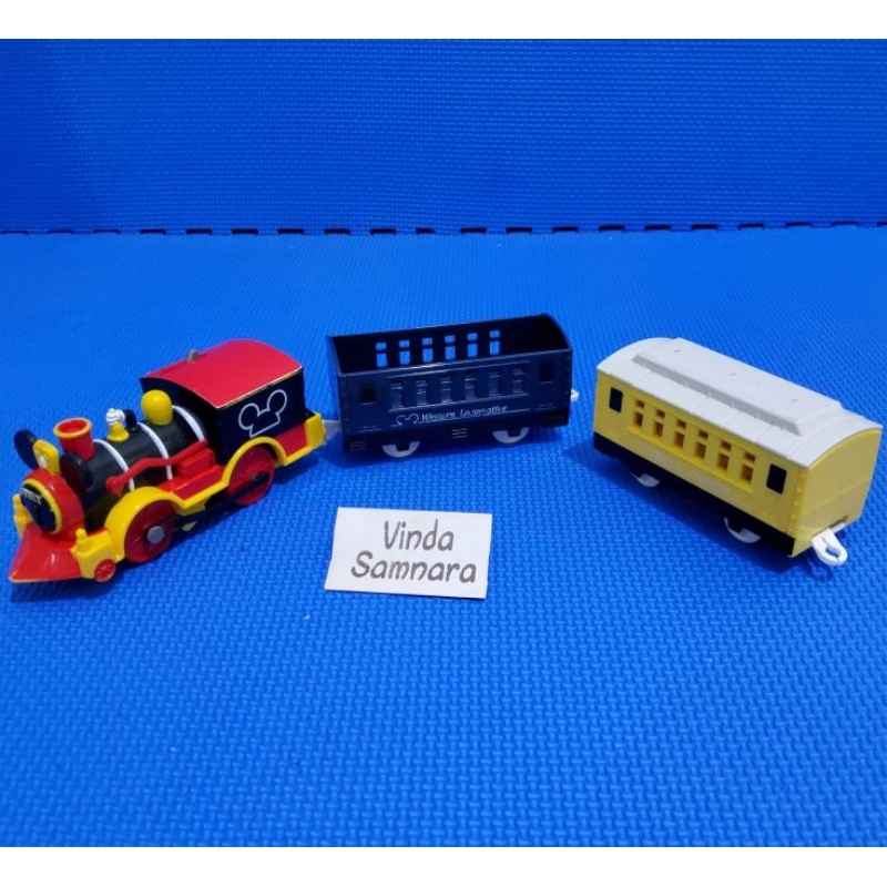 Takara Tomy Kereta Api Plarail Train Disney Dream Railway Mickey
