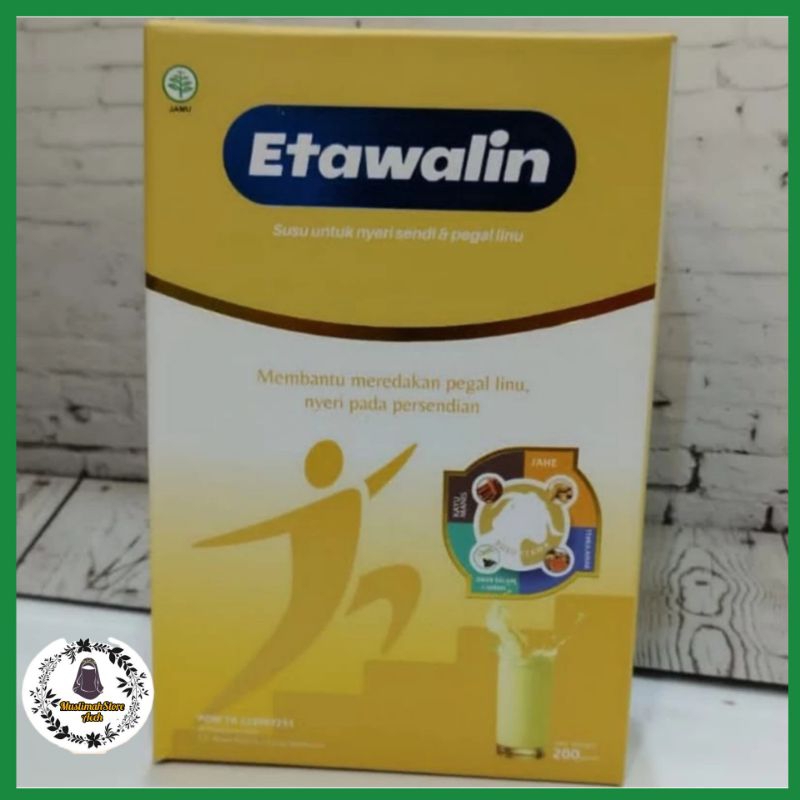 

SUSU KAMBING ETWALIN/Kesehatan Tulang Sendi/SUSU Anti Asam Urat 200 gr