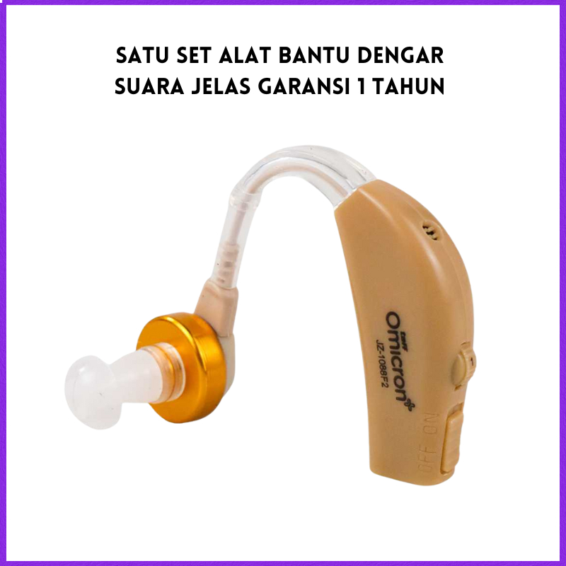 COD TaffOmicron Alat Bantu Dengar Hearing Aid Charging Station / alat bantu dengar telinga tuli para