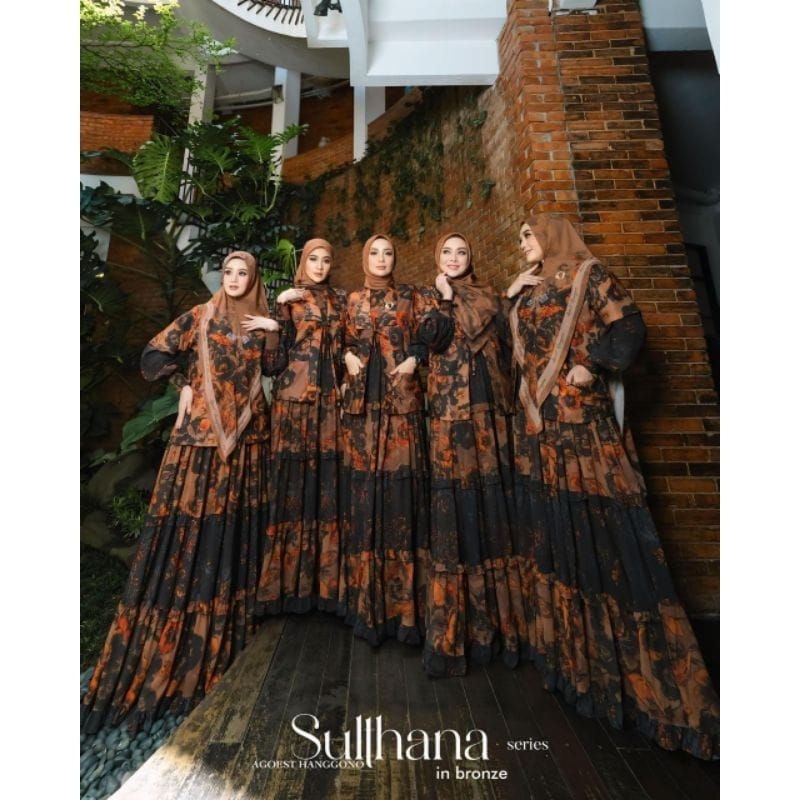 GAMIS SET SYARI SERIES SULTHANA BY AGOEST HANGGONO / GAMIS AGOEST HANGGONO OROGINAL