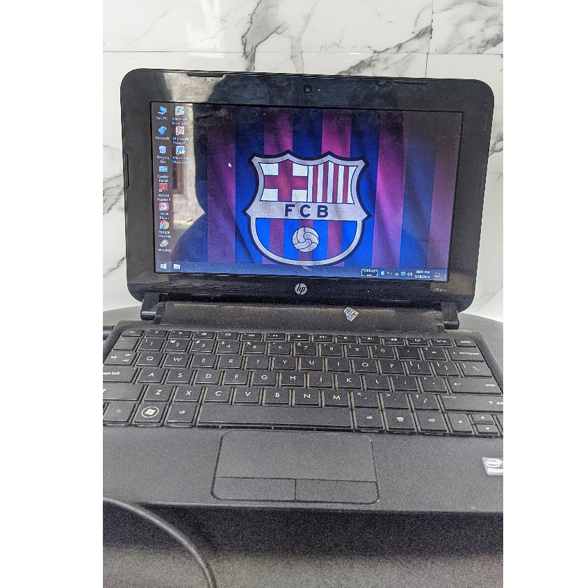 HP MINI Casing + mesin normal + LCD + Keyboard + Minus Baterai
