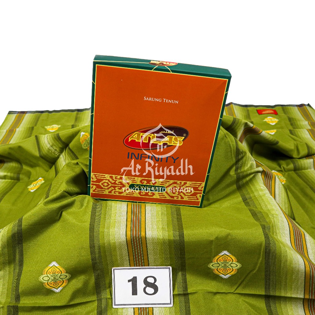 Sarung ATLAS INFINITY Motif Kembang Dobby Songket