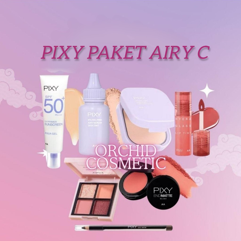 PIXY PAKET AIRY C / PAKET MAKEUP LENGKAP