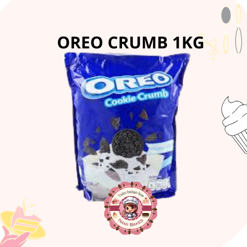 

Oreo Crumbs 1kg Cookies Crumble Remahan Biskuit Bubuk