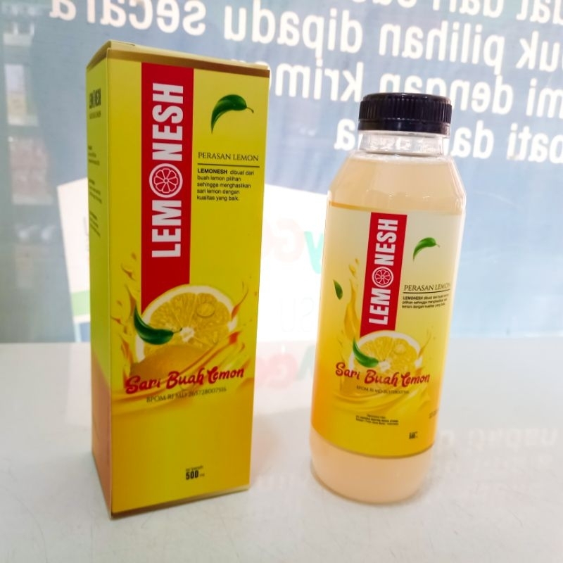 

Sari Lemon LEMONESH 500 ML asli jeruk pilihan berkwalitas