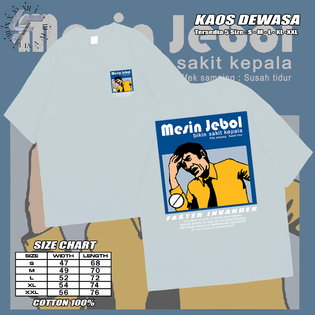 kaos mesin jebol faster invader