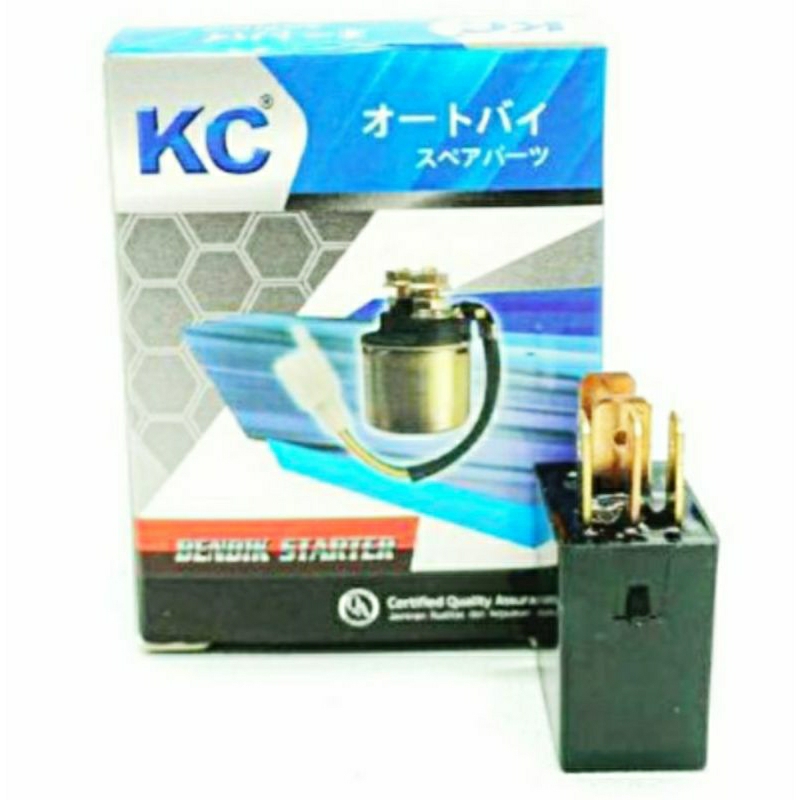 Bendik Starter Beat Fi eSP Scoopy Karbu Scoopy Fi Genio Bendix Swit Switch Relay Stater Pin 5 Kaki
