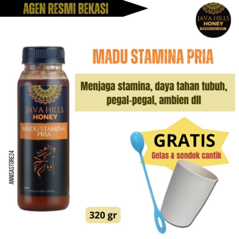 

Madu Stamina Pria Java Hills 320 gr / meningkatkan Stamina pria