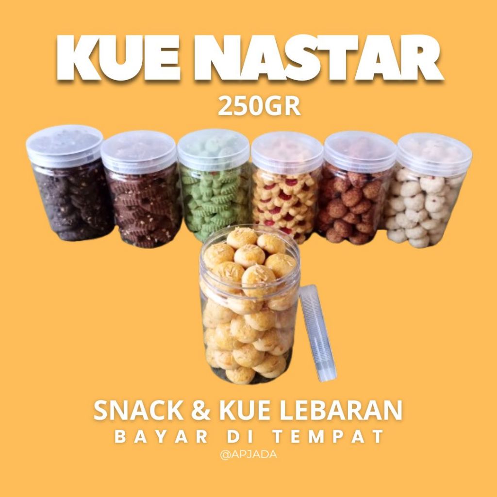 

Paket kue nastar keju buat lebaran 250 gram cod