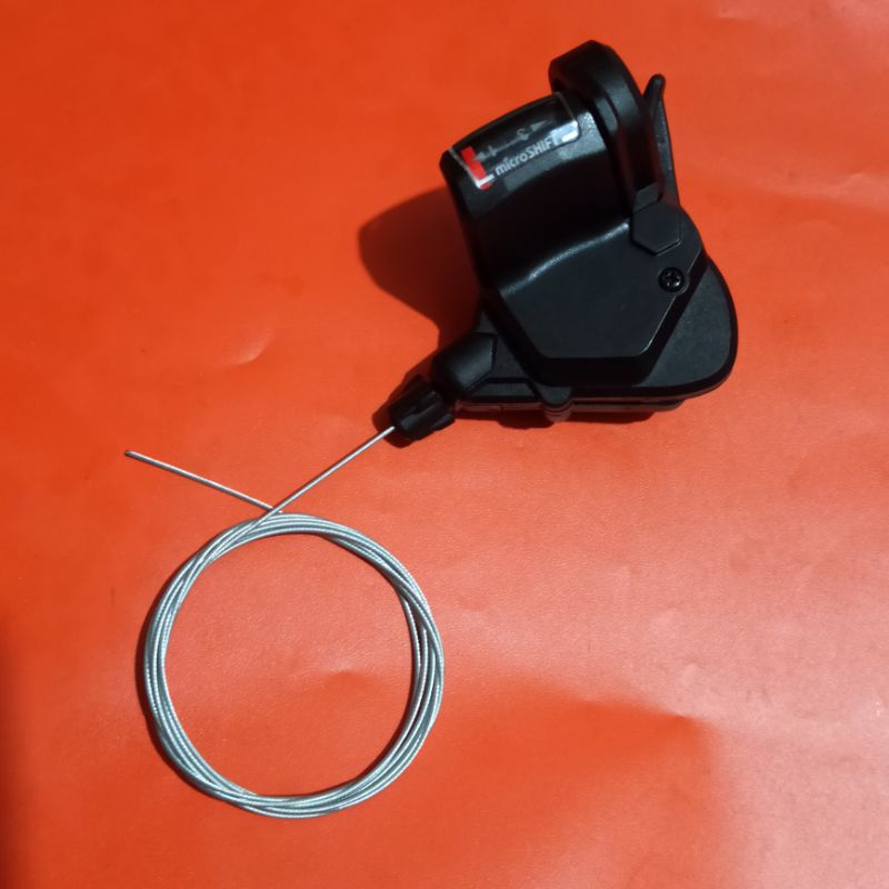 Shifter Kiri 3 speed Microshift Operan Gigi depan Sepeda