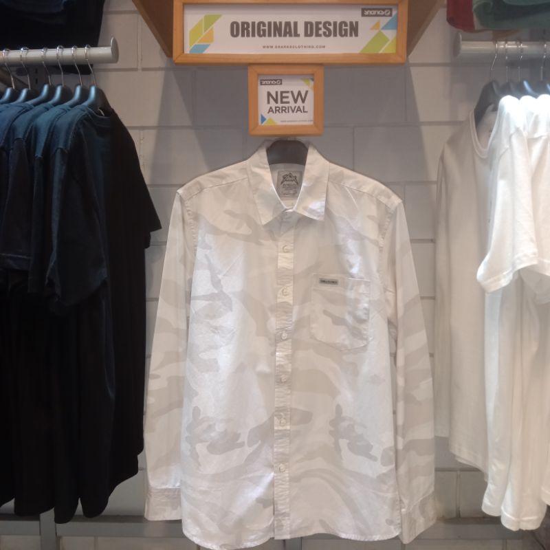 kemeja shirt Casual wear pria Sharks.co brand original