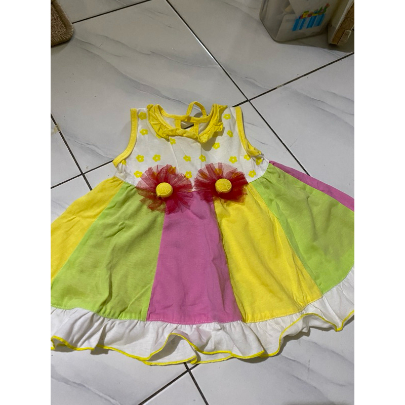 PL dress bayi anak gaun anak
