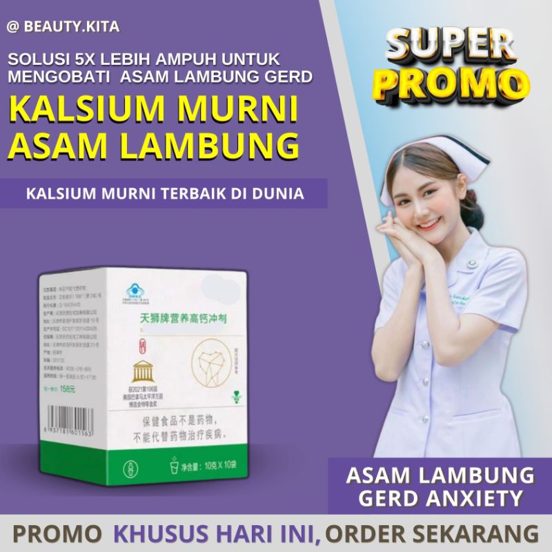 

SUSU KALSIUM MURNI UNTUK ASAM LAMBUNG GERD Menyembuhkan Asam Lambung Kronis Gerd Anxiety Dengan Cepat Halal Bpom Nutrent Calsium Powder