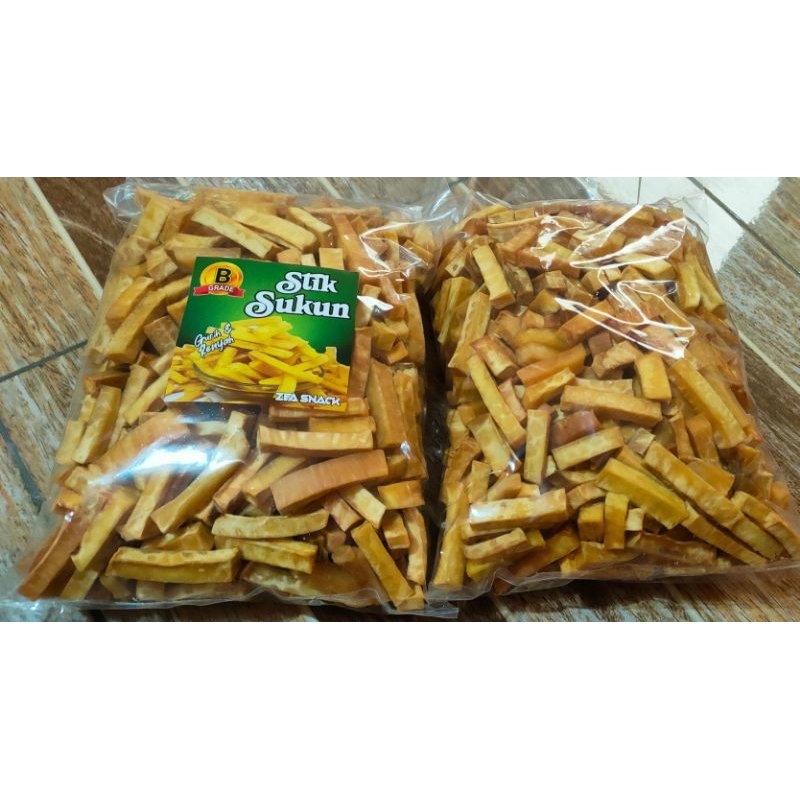 

Stik Sukun grade B kemasan 500 gram