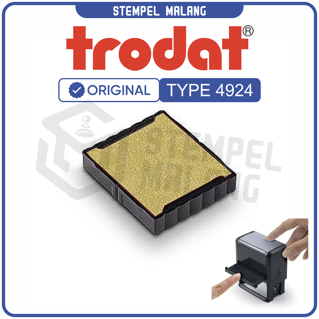 

SWOP PAD TRODAT 4924 40mm x 40mm (BANTALAN) MOHON TANYA STOCK DAHULU