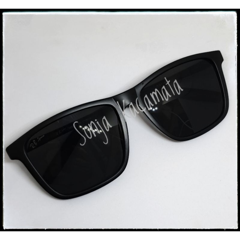 Kacamata Hitam/ Kacamata tangkai kecil/ Kacamata Rb Space NS114PRV