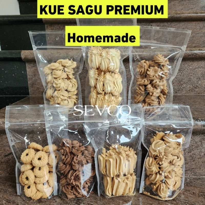 

KUE SAGU PREMIUM Homemade GLUTEN FREE Kopi Aren / Jahe / Spikoe