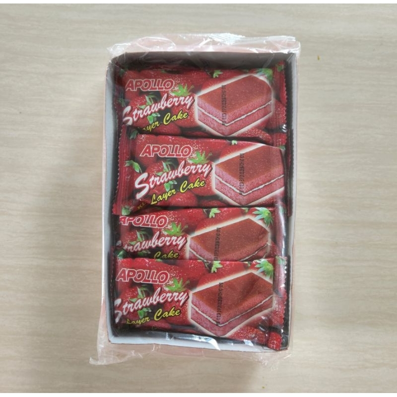 

Apollo Strawberry Layer Cake isi 8