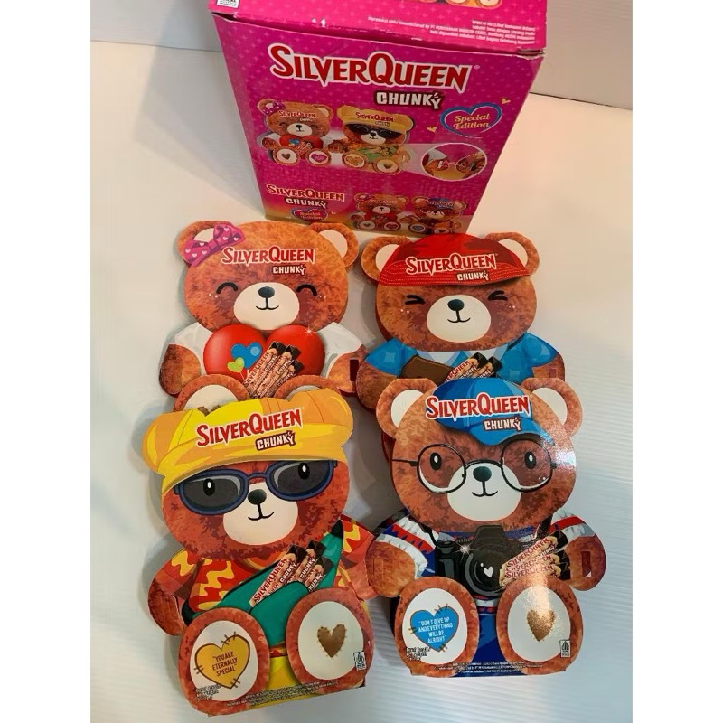 

Silverqueen Chunky Bear / coklat silverqueen / coklat chunky bear / coklat valentine