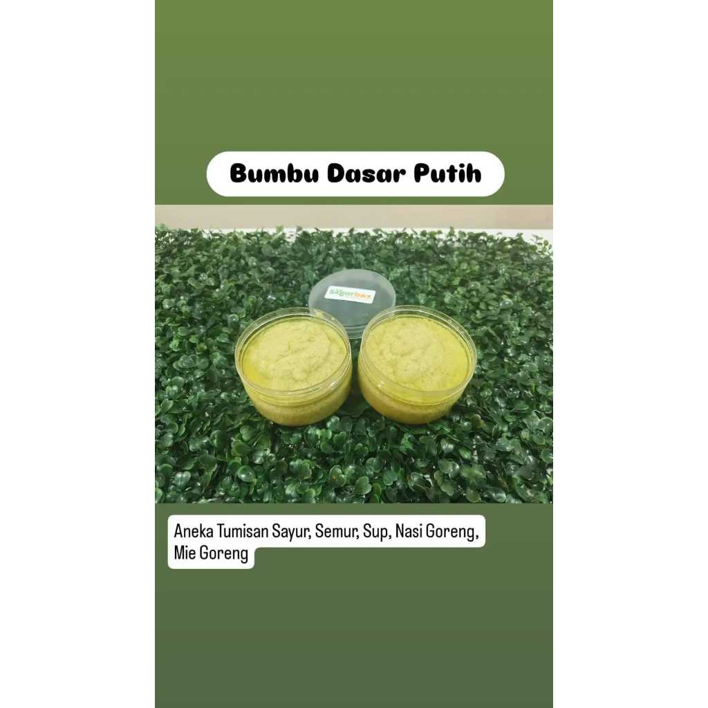 

Bumbu Dasar Putih 200ml - Segarbox