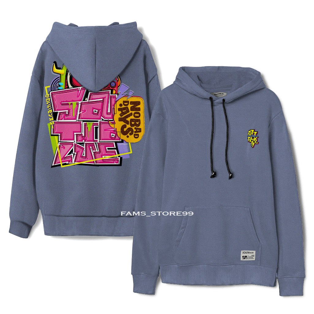 sweater hoodie sablon depan belakang kekinian 2025 sablon unisex hoodie sweater.