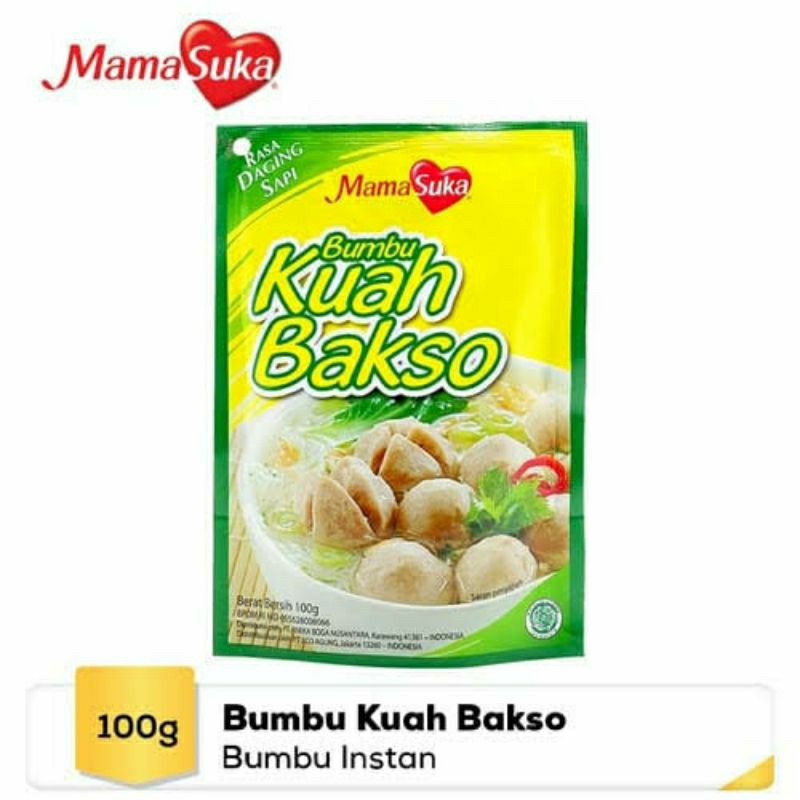 

Mamasuka Bumbu Kuah Bakso 100 gr