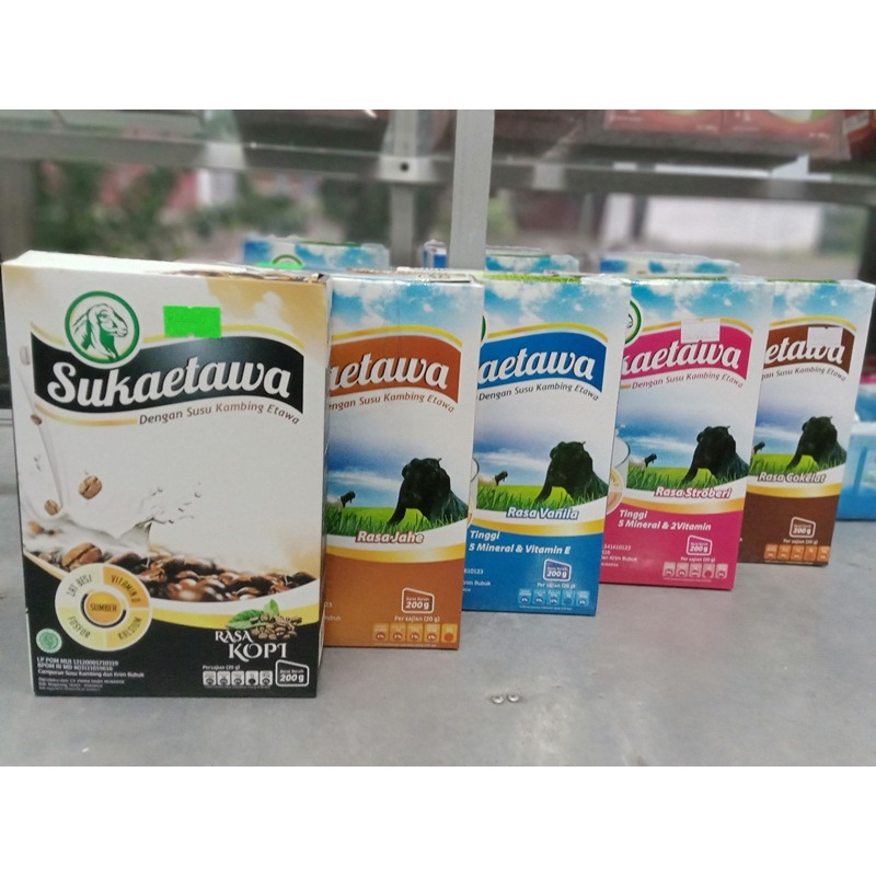 

SUSU KAMBING SUKAETAWA 200 GR UNTUK SEMUA USIA