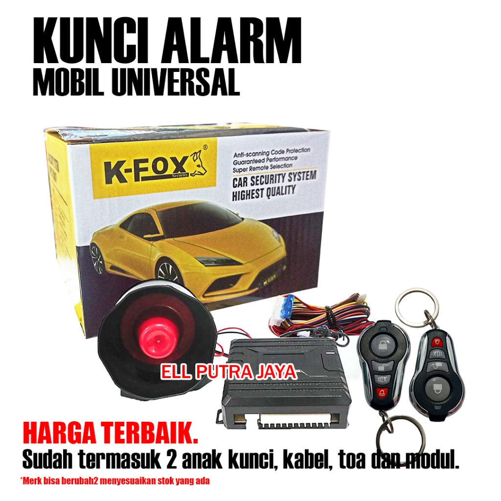 Alarm Mobil Universal Alarm Kunci Mobil