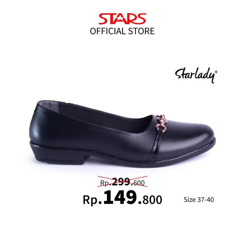 Sepatu Formal Wanita Hitam STARLADY