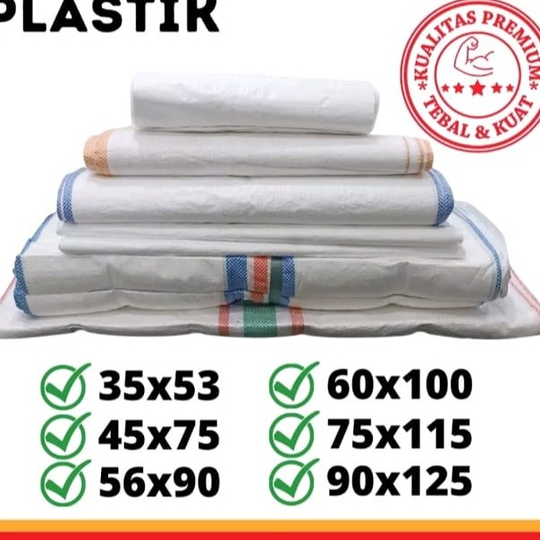 karung plastik 100kg baru