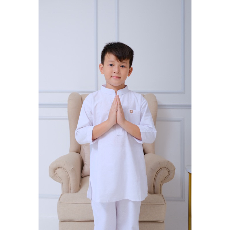 koko zaidan #koko setelan celana #koko putih #baju koko anak #baju koko anak putih #baju koko sekola