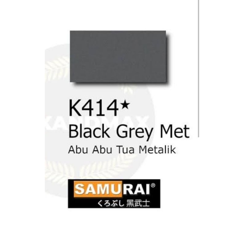 black grey met K414* samurai