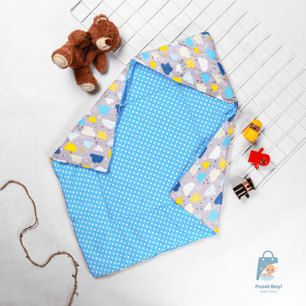 DGT Selimut Bayi Hoodie - Blanket Baby Premium Jumbo Kado Lahiran Bayi
