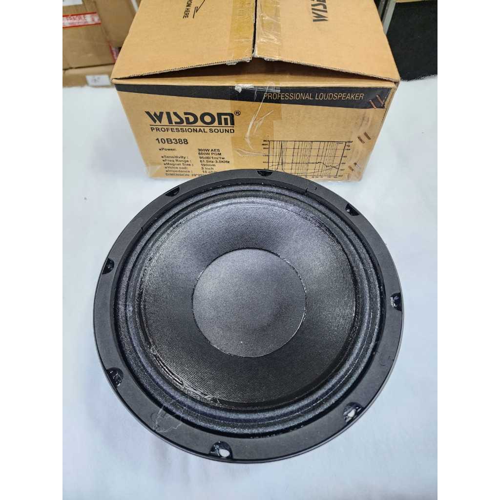 Speaker 10 INCH Wisdom L10-B388 / L10 B388 / L10B388 ORIGINAL