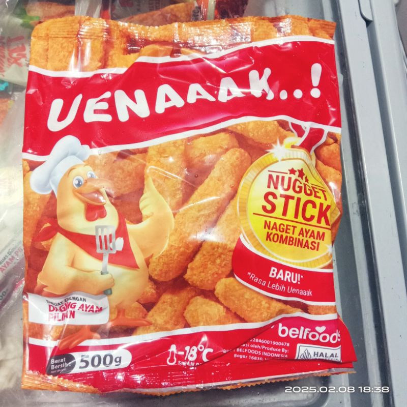 

naget stik uenaaak belfoods 500gr