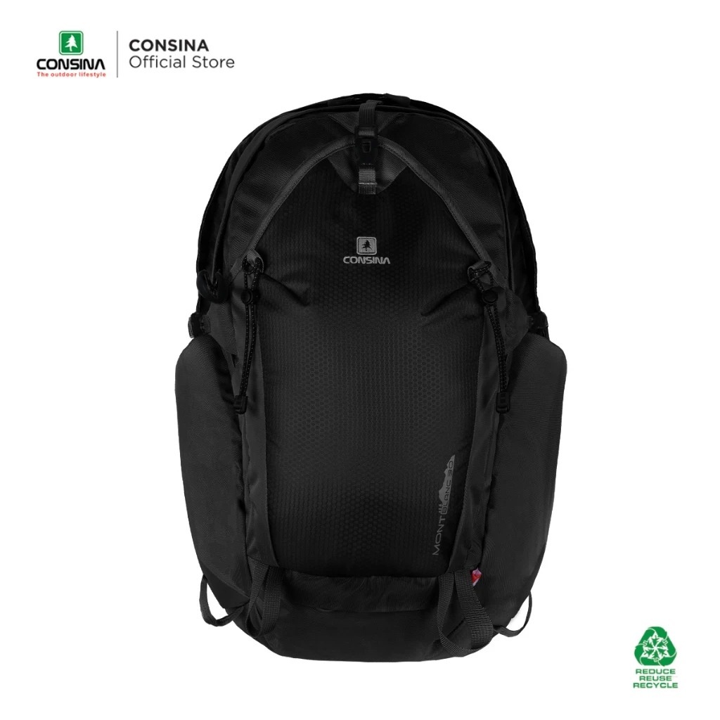 Tas Ransel Gunung Consina Mont Blanc 30L Daypack Hiking Outdoor Trekking + Raincover