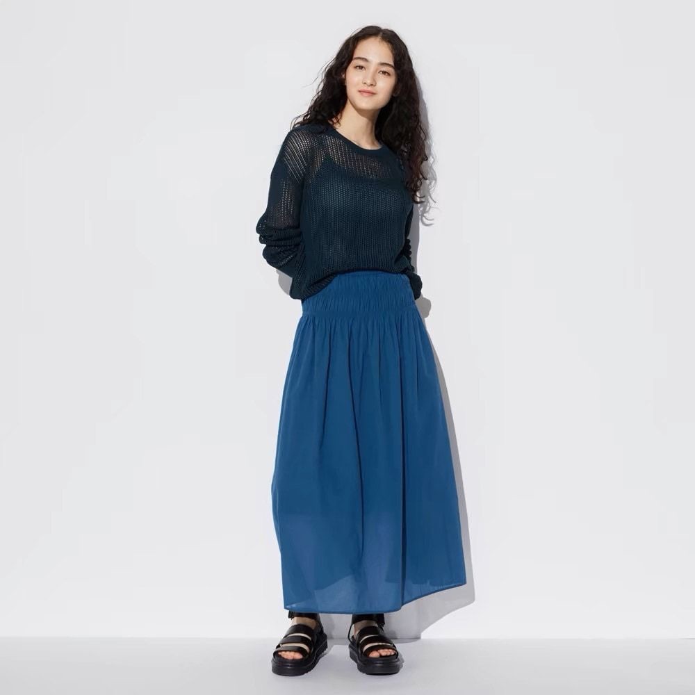 Sunset Beach Skirt / Bawahan Rok Maxi Wanita Rok Panjang Kasual Pantai Bali Katun [MGLM | Miss Glamt