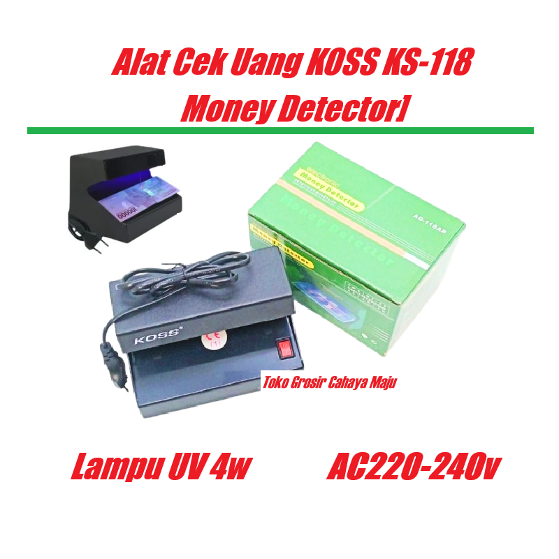 Alat Cek Uang Palsu Galaxy Gaxindo GX-M2008 Sensor Money [Money Detector]