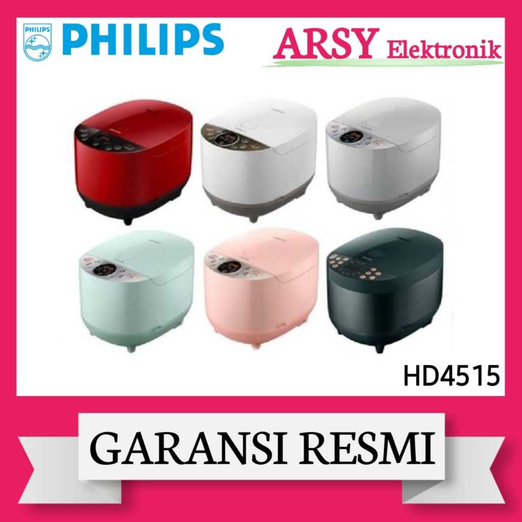 MAGIC COM PHILIPS 1,8LITER HD-4515/PHILIPS MAGIC COM 1,8LITER HD-4515 GARANSI RESMI