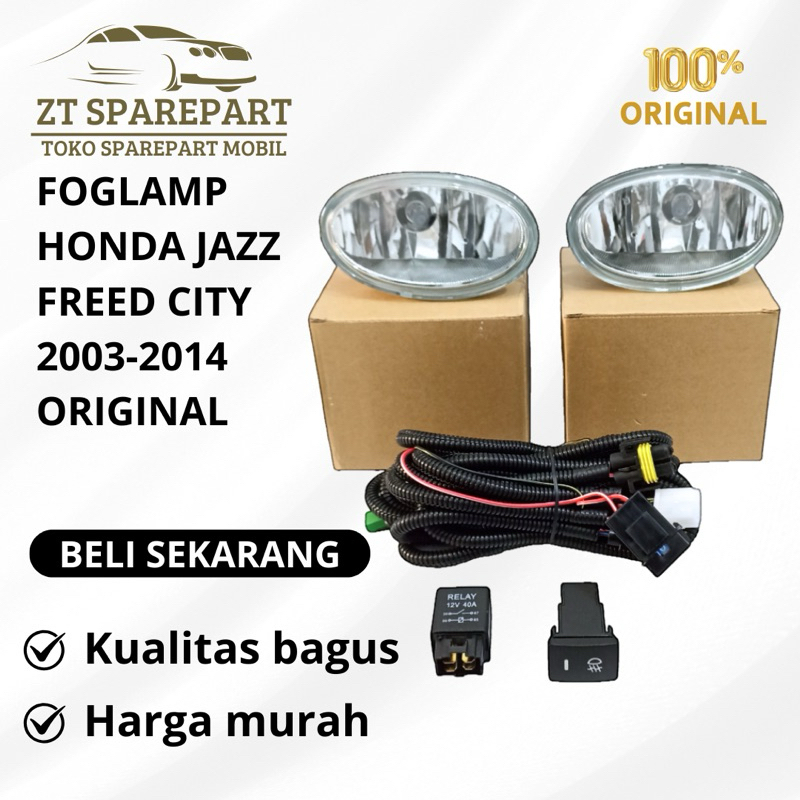 FOGLAMP HONDA JAZZ FREED CITY 2003-2014 ORIGINAL