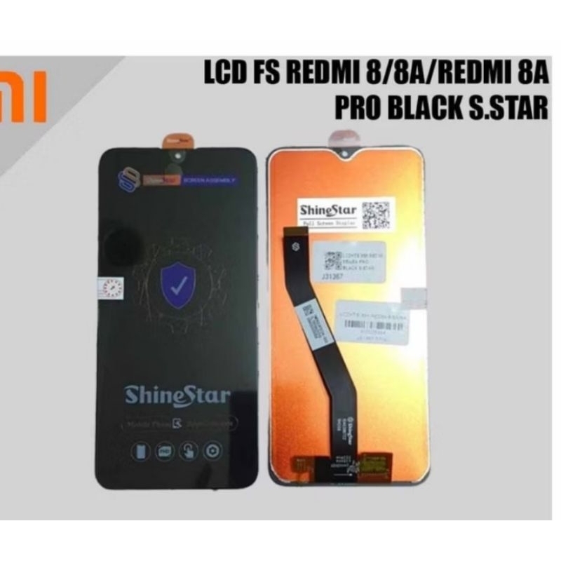 LCD FULLSET XIAOMI REDMI 8/8A REDMI 8A PRO BLACK S STAR