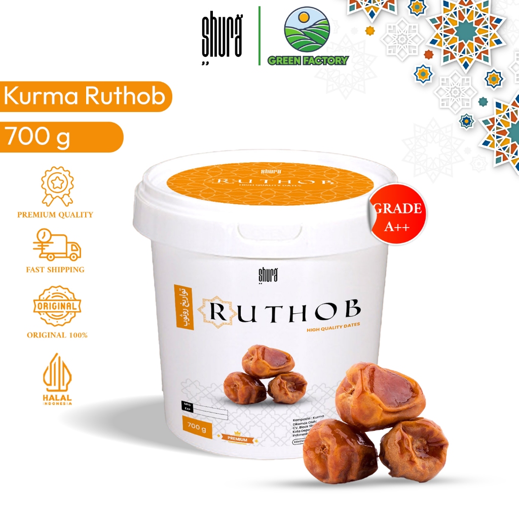 

Shura Kurma Ruthob Ember 700gr Premium Original High Quality
