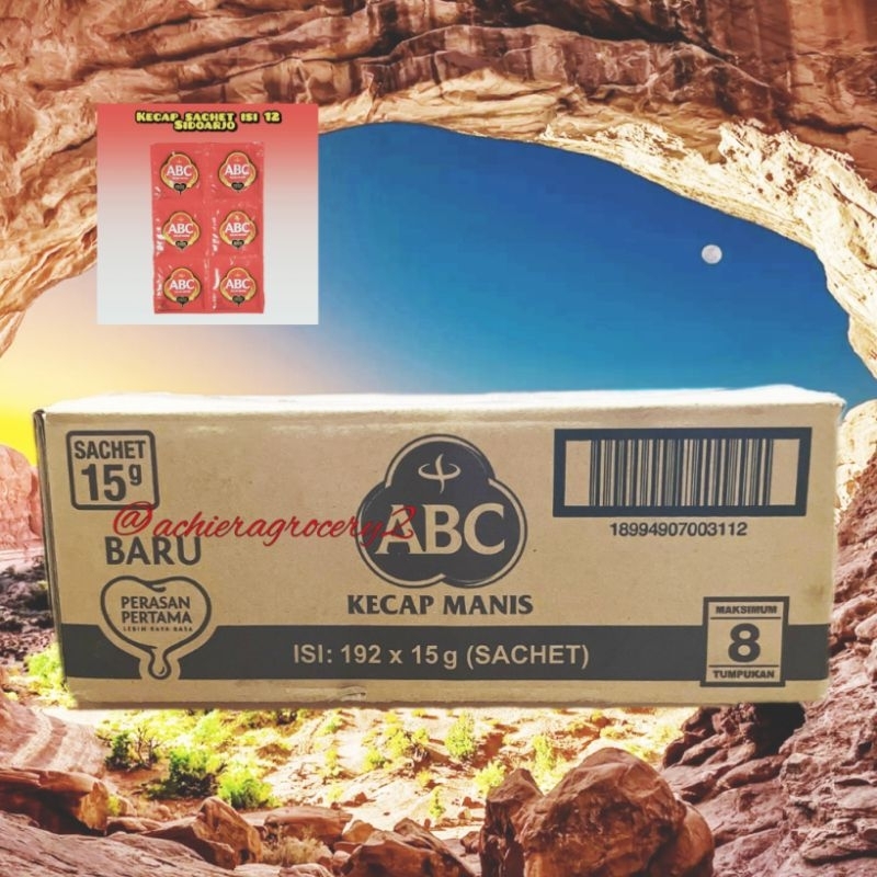 KECAP ABC SACHET 15gram ( 500an) 1 DUS