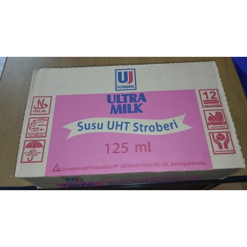 

Ultra Milk Strawberry 125ml Perdus isi 40pcs